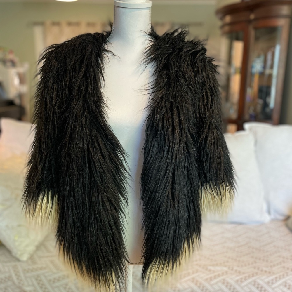 Velvet by Graham & Spencer Ombre Faux Fur Jacket